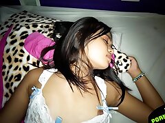 Teen Asian Cutie Gets Her Tight Hole Filled